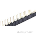 Conector fêmea usinado com passo de 2,0 mm 40P